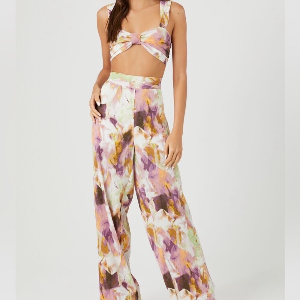 Forever 21 Floral Abstract Set